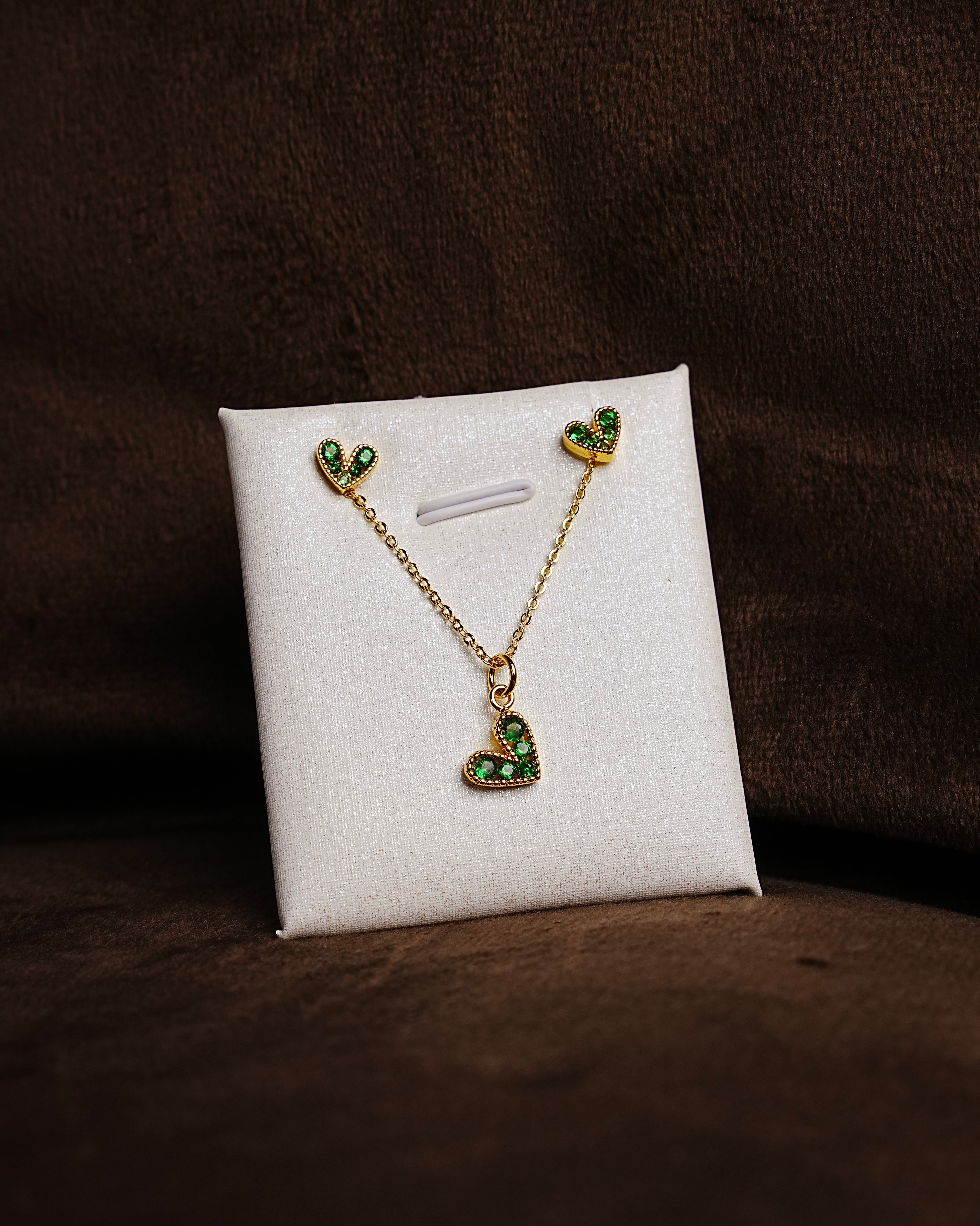 Set Corazón Verde