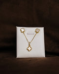 Set Flor Blanca
