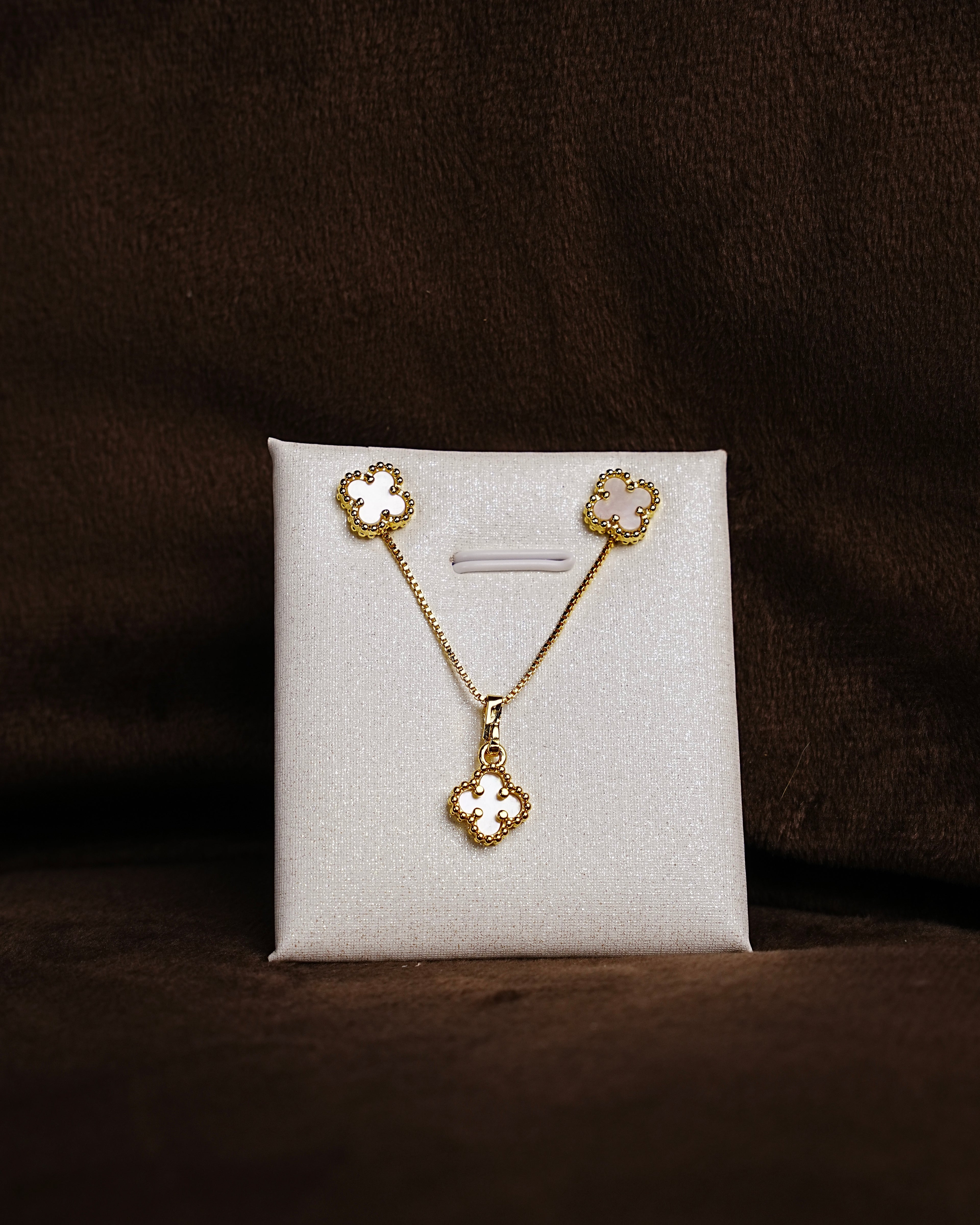 Set Flor Blanca