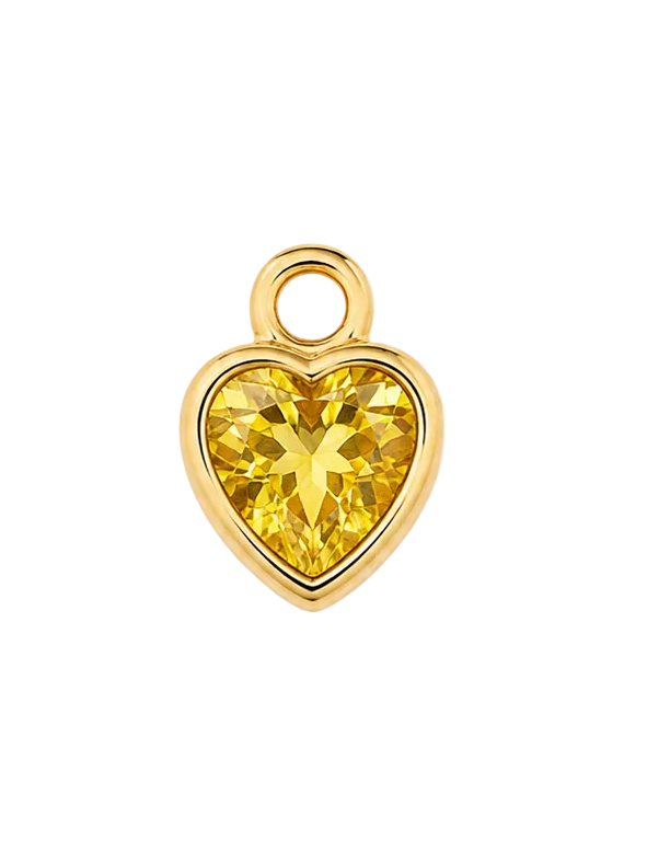 Corazón amarillo