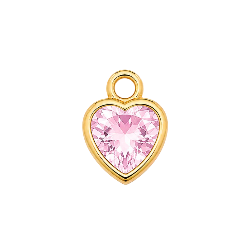 Corazón rosa